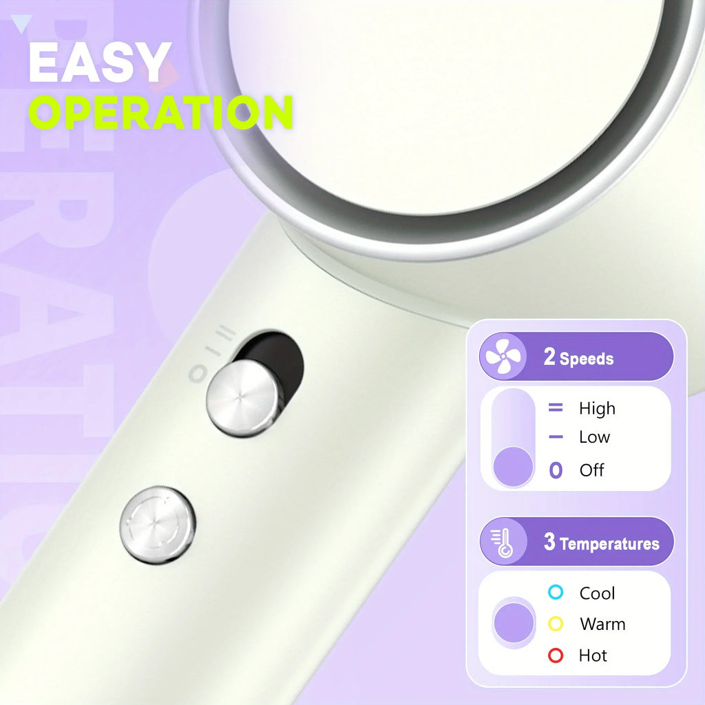 High speed ion hair dryer 1500W quick drying 110000RPM high speed brushless motor 500M negative ion hair dryer low noise