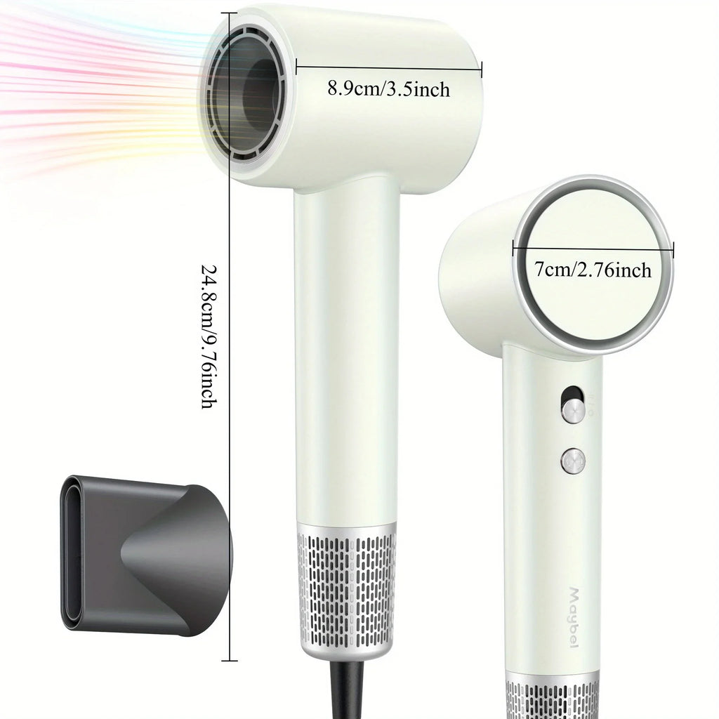 High speed ion hair dryer 1500W quick drying 110000RPM high speed brushless motor 500M negative ion hair dryer low noise